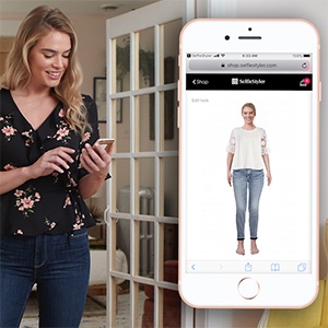 Augmented reality clothing fitting