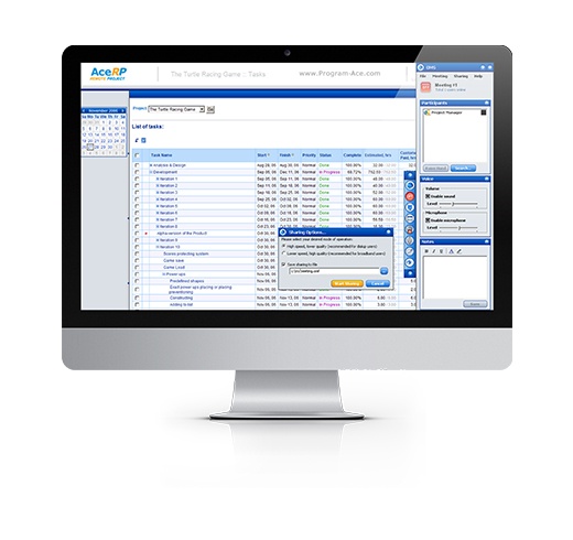 Proprietaryprojectmanagementsystem AceRP