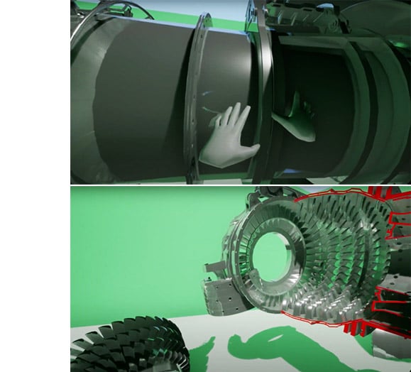 aircraft engine vr training