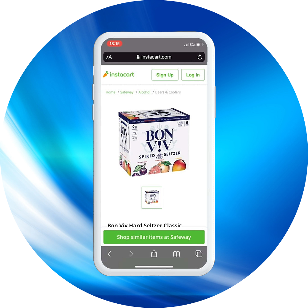 Bon and Viv WebAR retail advertising campaign