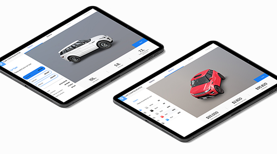Web car configurator