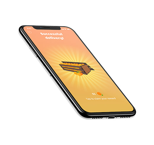 Mobile app for food processing