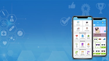 Healthcare gamification app