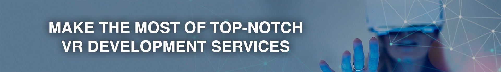 VR development services