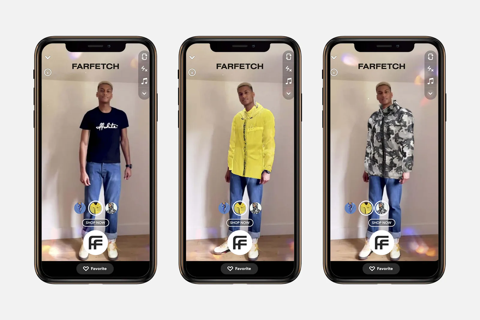Snapchat AR in fashion