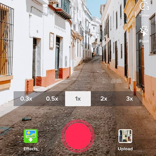 TikTok green screen effect