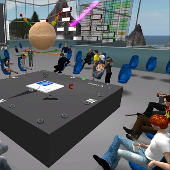 Virtual meeting room