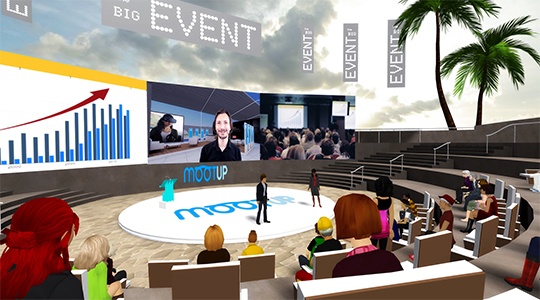 Virtual reality meeting