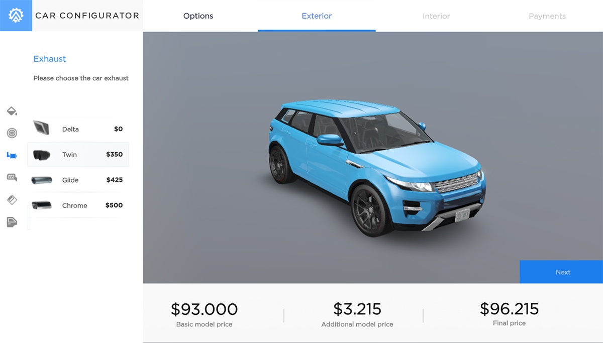 Web Product Configurator